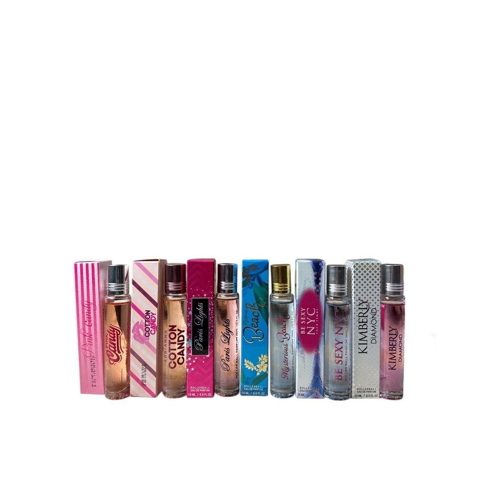 MCH Beauty & Mirage Rollerball Perfume Collection 15ml 0.5oz Each Set of 6‎